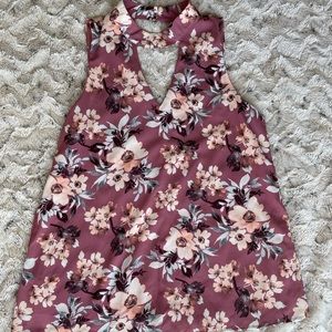 NWOT Flower Tank